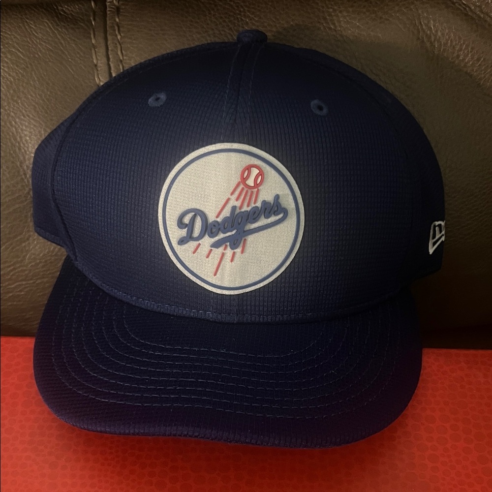 New Era Dodgers Dark Blue Cap